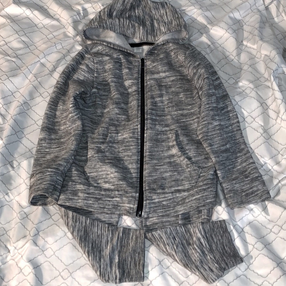 Old Navy soft jogger hoodie set